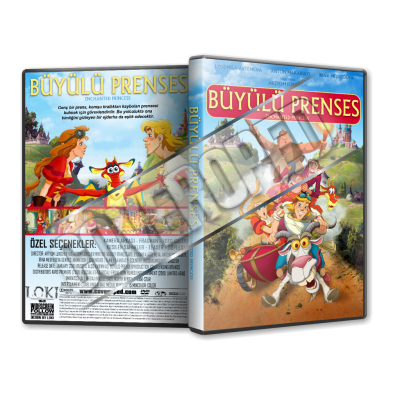 Büyülü Prenses - Enchanted Princess - 2018 Türkçe Dvd Cover Tasarımı